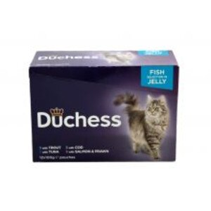 Duchess Pouch Fish Jelly cat food